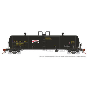 Rapido ~ HO Scale ~ Procor GP20 20,000-Gallon Tank Car ~ As Delivered Split P Logo ~ Union Tank Car UTLX #47917 ~ 135002-47917