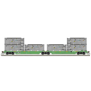 Atlas ~ HO Scale ~ Master ~ Bulk Carrier with 6 Containers ~ GIMX #7018 ~ 20008448