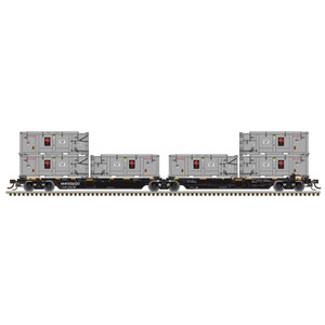 Atlas ~ HO Scale ~ Master ~ Bulk Carrier with 6 Containers ~ MHF Logistical Solutions MHFX #516120 ~ 20008456