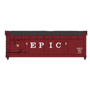 Atlas ~ HO Scale ~ Master ~ 8 1/2' Waste Containers ~ 6-Pack ~ Environmental Protection & Improvement Co. ~ 20008461