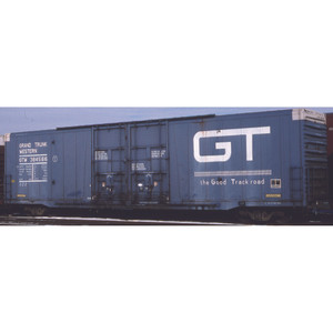 Athearn Genesis ~ HO Scale ~ 60' Texarkana Rebuilt BX-172 Box ~ Grand Trunk Western GTW #384558 ~ 26870