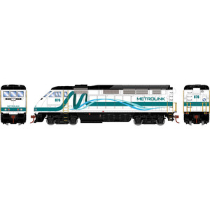 Athearn ~ HO Scale ~ F59 PHI ~ Metrolink SCAX #876 ~ DCC Sound ~ 64959