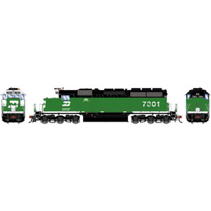 Athearn ~ HO Scale ~ SD40G ~ Burlington Northern BN #7301 ~ DCC Sound ~ 2860