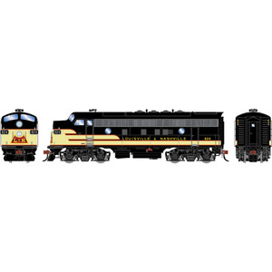 Athearn Genesis ~ HO Scale ~ F7A ~ Louisville & Nashville L&N #824 ~ DCC Sound ~ 1725