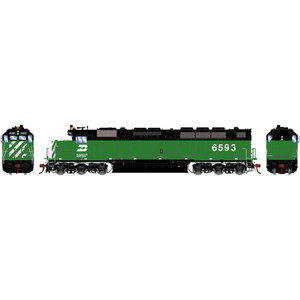 Athearn Genesis ~ HO Scale ~ SDP45 ~ Burlington Northern BN #6593 ~ DC ~ 2001
