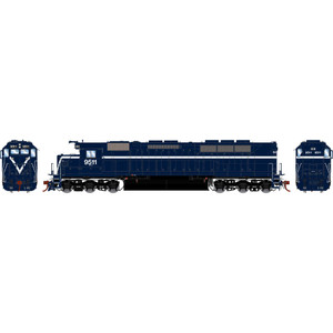 Athearn Genesis ~ HO Scale ~ SDP45 ~ Morrison-Knudsen MKCX #9511 ~ DCC Sound ~ 2030