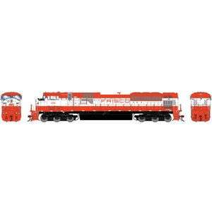 Athearn Genesis ~ HO Scale ~ SD90MAC-H PH I ~ Frisco SFSF #1100 ~ Legendary Liveries ~ DC ~ 2560
