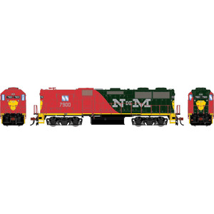 Athearn Genesis ~ HO Scale ~ GP49 ~ National Railways of Mexico NDEM #7900 ~ Legendary Liveries ~ DC Version ~ 2424