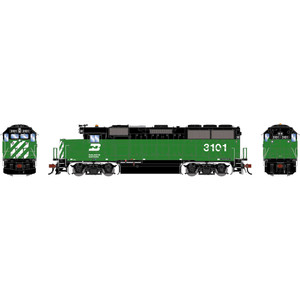 Athearn Genesis ~ HO Scale ~ GP50 PH I ~ Burlington Northern BN #3101 ~ DC Version ~ 2441