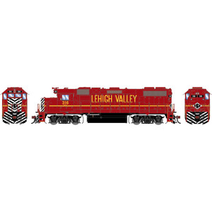 Athearn Genesis ~ HO Scale ~ GP38-2 ~ Lehigh Valley LV #316 ~ DC Version ~ 2665