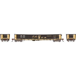 Athearn ~ HO Scale ~ 52' Mill Gondola ~ Railgon GONX #310025 White Stencil ~ Primed For Grime ~ 2728
