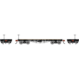 Athearn ~ HO Scale ~ 36' Flat Car ~ Chessie System BO #106028 ~ 3092