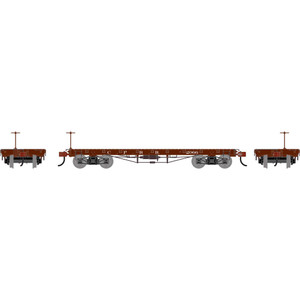 Athearn ~ HO Scale ~ 36' Flat Car ~ Central Pacific CPRR #166 ~ 3102