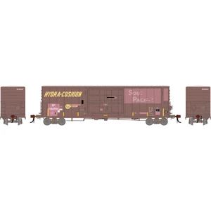 Athearn Genesis ~ HO Scale ~ 50' PC&F Box Car w/14' Plug Door ~ Southern Pacific SP #694796 ~ Primed For Grime ~ 2218
