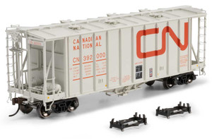 Athearn Genesis ~ HO Scale ~ GATC 2600 Airslide Covered Hopper ~ Canadian National CN #392000 ~ 2127