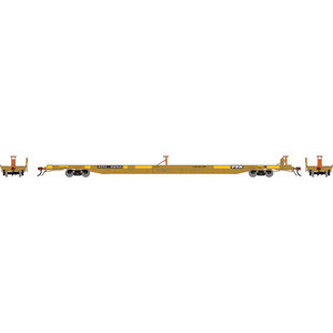 Athearn Genesis ~ HO Scale ~ F89-F Flat Car ~ Trailer Train WTTX #912414 Twin 45 ~ 2242