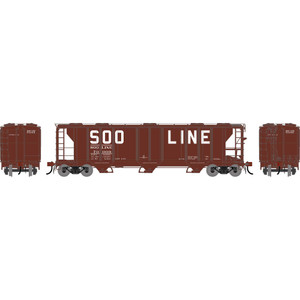 Athearn Genesis ~ HO Scale ~ PS 2893 3-Bay Covered Hopper ~ Soo Line SOO #70009 ~ 2605