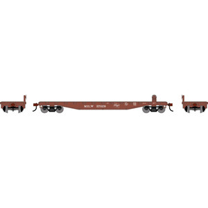 Athearn Roundhouse ~ HO Scale ~ 50' Flat Car ~ Milwaukee Road MILW #57029 ~ 3020