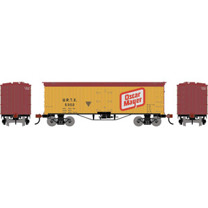 Athearn Roundhouse ~ HO Scale ~ 36' Wooden Reefer ~ Sioux City Dressed Beef URTX #5302 ~ 3030