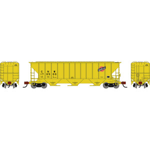 Athearn ~ N Scale ~ PS 4427 Covered Hopper ~ Chicago & North Western CNW #170500 ~ 2382