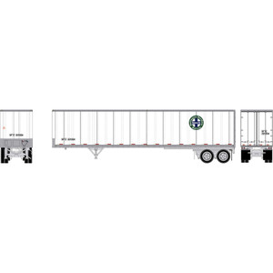 Athearn ~ HO Scale ~ 45' Fruehauf Z-Van Trailer Smooth Side ~ Burlington Northern Santa Fe SFTZ #221934 ~ 2603