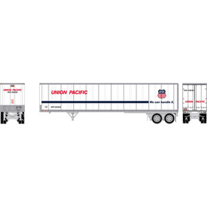 Athearn ~ HO Scale ~ 45' Fruehauf Z-Van Trailer Smooth Side ~ Union Pacific UPZ #252320 ~ 2605