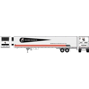 Athearn ~ HO Scale ~ 53' Utility Reefer Trailer ~ Dick Simon Trucking #531262 ~ 2999