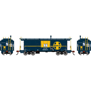 Athearn ~ HO Scale ~ Bay Window Caboose ~ Santa Fe ATSF #999671 ~ Legendary Liveries ~ 3142