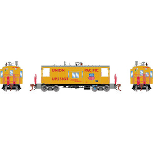 Athearn Genesis ~ HO Scale ~ ICC CA-11a Caboose w/Lights ~ Union Pacific UP #25833 Madera Flyer ~ 1448