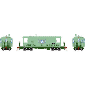 Athearn Genesis ~ HO Scale ~ ICC CA-11 Caboose w/Lights ~ Oneida & Western OWTX #9999 ~ 1452