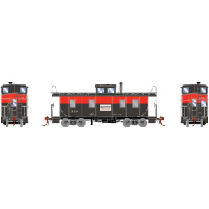 Athearn Genesis ~ HO Scale ~ ICC Cupola Caboose w/Lights ~ Kansas, Oklahoma & Gulf KOG #1539 ~ 1945