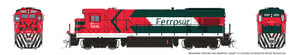 Rapido artwork - Ferrosur B23-7 #10042