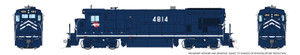 Rapido artwork - Missouri Pacific B30-7A #4814