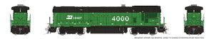 Rapido artwork - Burlington Northern B30-7A Booster #4000
