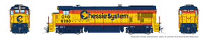 Rapido artwork - Chessie System B30-7 #8283