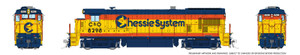 Rapido artwork - Chessie System B30-7 #8298