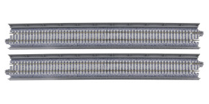 Kato ~ N Scale ~ UniTrack ~ Concrete Tie Single Track Straight Viaduct 9 3/4" ~ 2 pcs ~ 20-403