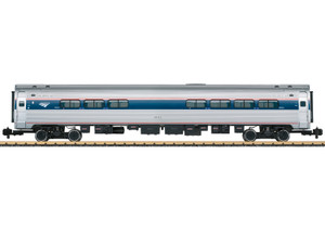 LGB ~ G Scale ~ Amfleet Split Club Car ~ Amtrak AMTK ~ 31204