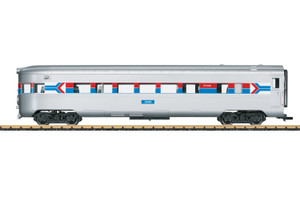 LGB ~ G Scale ~ Observation Car ~ Amtrak AMTK ~ 36605