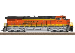 Trix ~ HO Scale ~ GE ES44AC Diesel Locomotive ~ BNSF #6259 ~ DCC Sound ~ 25446