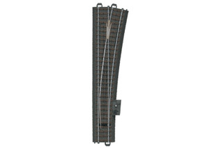 Märklin ~ HO Scale ~ AC 3-Rail ~ C Track Wide Radius Turnout ~ Right ~ Manual ~ 24712