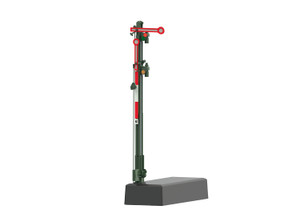 Märklin ~ HO Scale ~ Semaphore Home Signal ~ 2 Arms ~ Narrow Mast ~ Hp0/Hp1/Hp2 ~ 70411