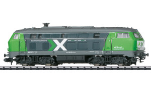 Trix ~ N Scale ~ Class 225 Diesel Locomotive ~ AIXrail #225 073-6 ~ DC Version ~ 16253
