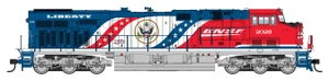 Walthers Mainline ~ HO Scale ~ GE ES44AC Evolution Series GEVO ~ BNSF #2026 ~ America250 Scheme ~ ESU Sound & DCC ~ 910-28061132
