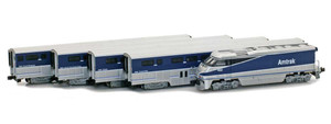 American Z Line ~ Z Scale ~ EMD F59PHI Set ~ Amtrak West ~ Amtrak AMTK ~ DC Version ~ 7002-3