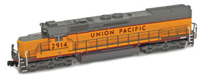 American Z Line ~ Z Scale ~ EMD SD40T-2 ~ Union Pacific UP #2914 ~ DC Version ~ 64103-1