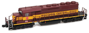 American Z Line ~ Z Scale ~ EMD SD40-2 ~ Wisconsin Central WC #6005 ~ DC Version ~ 64213-2