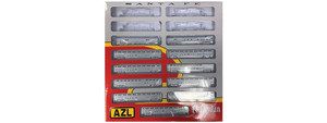 American Z Line ~ Z Scale ~ El Capitan ~ 11-Car Set ~ Santa Fe ATSF ~ 72221