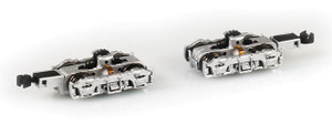 American Z Line ~ Z Scale ~ GP7 GP30 GP38 Truck Set Silver ~ GP30P3S