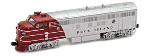 American Z Line ~ Z Scale ~ EMD FP7 ~ Chicago, Rock Island & Pacific RI #411 ~ DC Version ~ 65303-2
